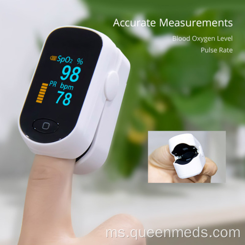 OLED memaparkan oksimeter nadi pintar